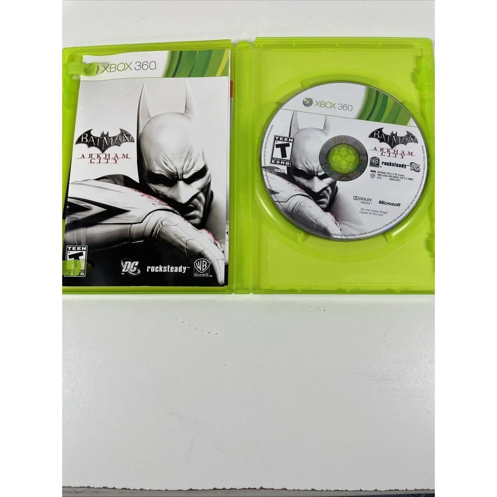 Batman Arkham City - Microsoft Xbox 360 Untested Fast Shipping Includes Manual